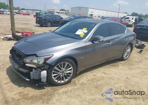 2019 Infiniti Q50 3.0T Luxe from USA, damaged, VIN JN1EV7AP2KM518024